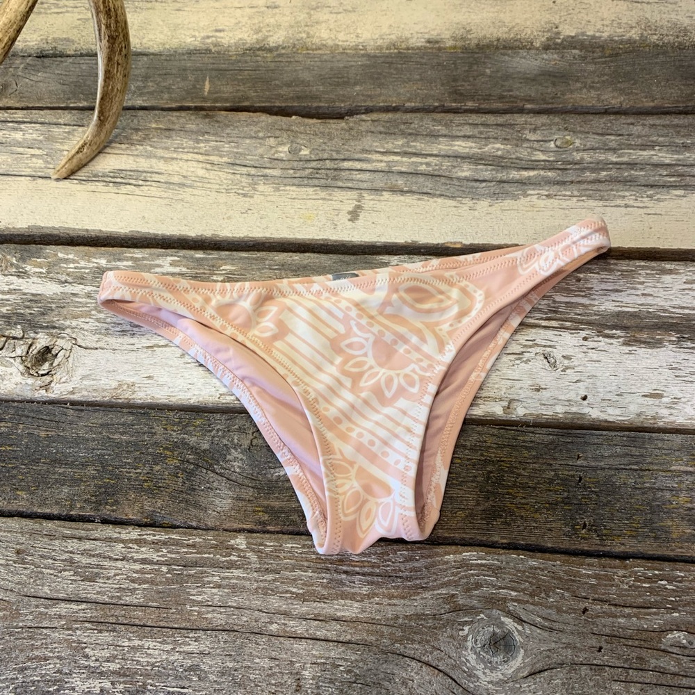 Aerie | Pink Floral Bathing Suit Bottoms